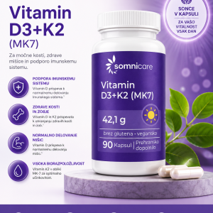 Vitamin D3 + K2 (MK-7)